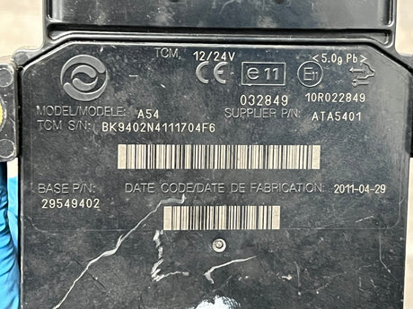 2011 Allison Transmission Control module (TCM) Part # 29549402