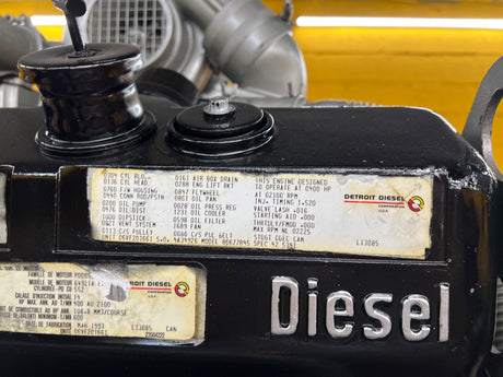 1993 Detroit 6V92 Diesel Engine For Sale, 6V92TA