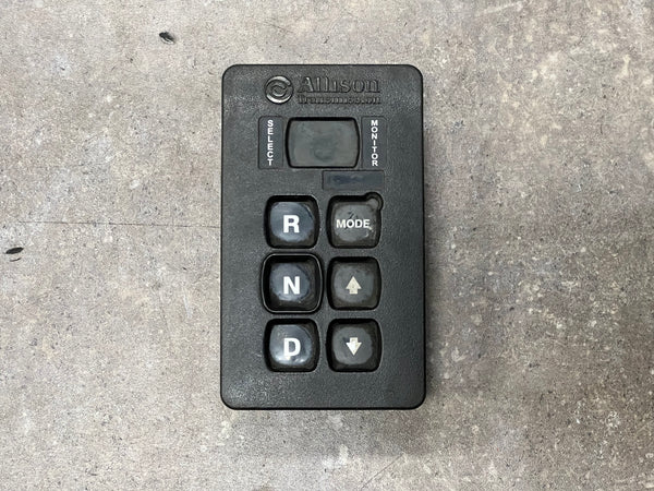 2006 Allison Transmission Push Button Electronic Shift Pad Part # 29544830