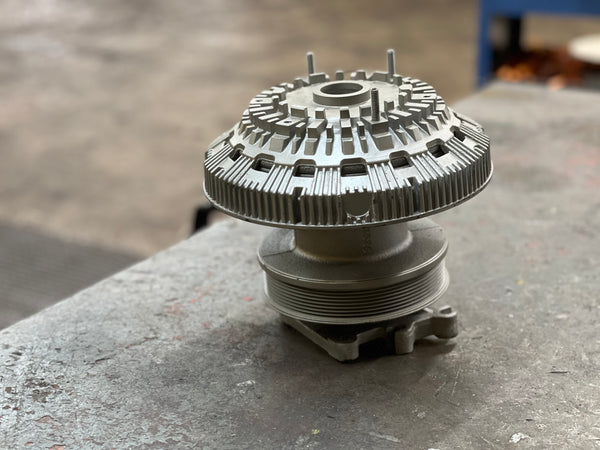 Cummins ISC / ISL Fan Clutch P/N 98A9996, Pulley P/N 601536, Base P/N 601921