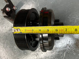 BorgWarner 1090-09600-01 Fan Clutch, Mounting Base Part # 43860, Pulley Part # 43862