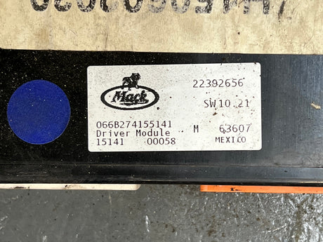Mack Driver Module Part # 22392656