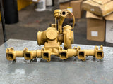 OEM Caterpillar 3116 / 3126 3-Part Exhaust Manifold w/ Turbocharger