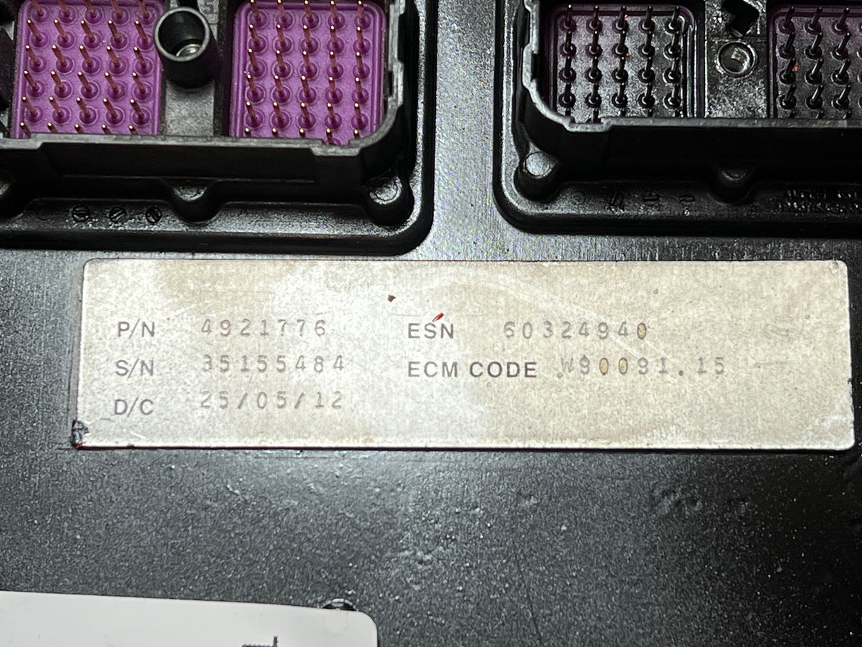 Cummins CM850 Engine Control Module (ECM) Part # 4921776 For Sale, CPL 8692