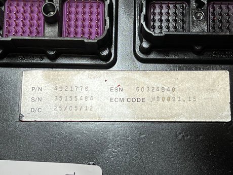 Cummins CM850 Engine Control Module (ECM) Part # 4921776 For Sale, CPL 8692