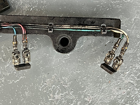 2004 Isuzu 4HK1-TC Denso 5471 / 7031 Fuel Injectors w/ Glow Plugs & Wiring Harness w/ Bolts