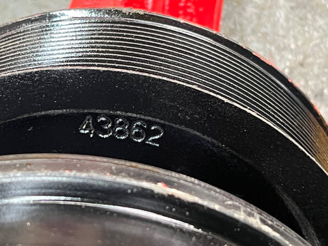 Cummins ISX Borg Warner Fan Clutch Part # 1090-09500-01B For Sale, Pulley P/N 43862, Base P/N 43860