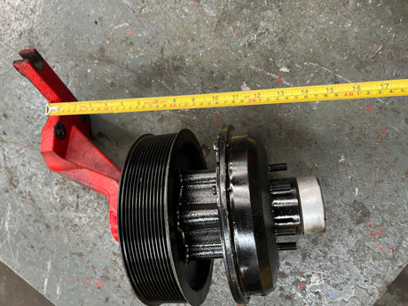 Cummins ISX Borg Warner Fan Clutch Part # 1090-09500-01B For Sale, Pulley P/N 43862, Base P/N 43860