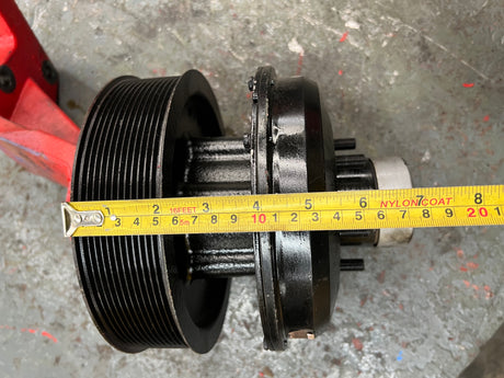 Cummins ISX Borg Warner Fan Clutch Part # 1090-09500-01B For Sale, Pulley P/N 43862, Base P/N 43860