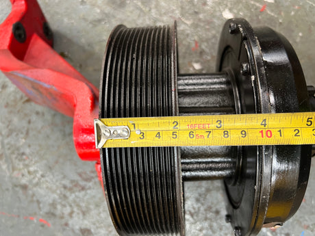 Cummins ISX Borg Warner Fan Clutch Part # 1090-09500-01B For Sale, Pulley P/N 43862, Base P/N 43860