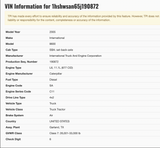 2005 International 8600 SBA-SET BACK-AXLE Cab For Sale