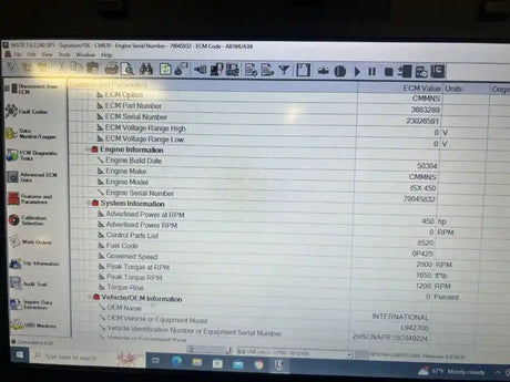 Cummins ISX ECM Part # 3683289 For Sale
