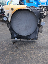 2014 Freightliner Cascadia 132 Charge Air Cooler 3E0137530001 w/ Overflow Bottle & Radiator